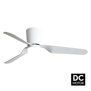 VENTILAD 18W DC FABRILAMP KOCHI BLANCO ASPAS BLANCO
