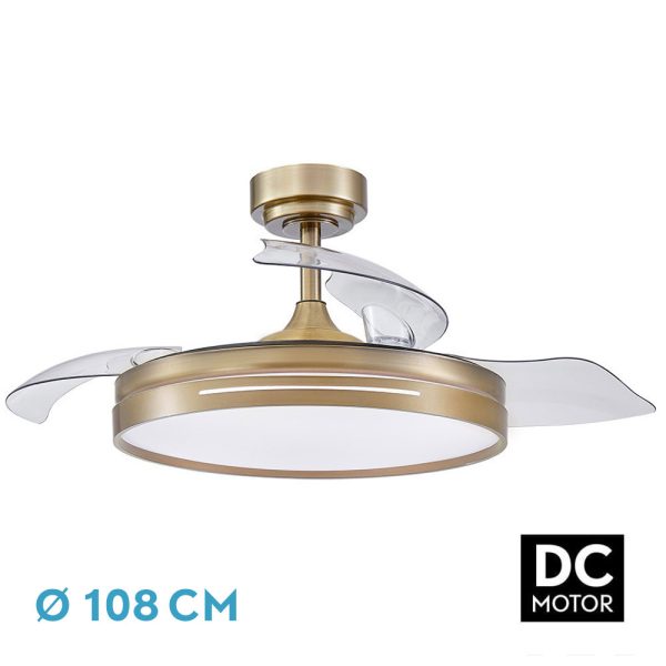 VENTILADOR MICENAS CUERO FABRILAMP