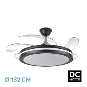 Ventilador Dc Esparta Maxi 132CM NEGRO
