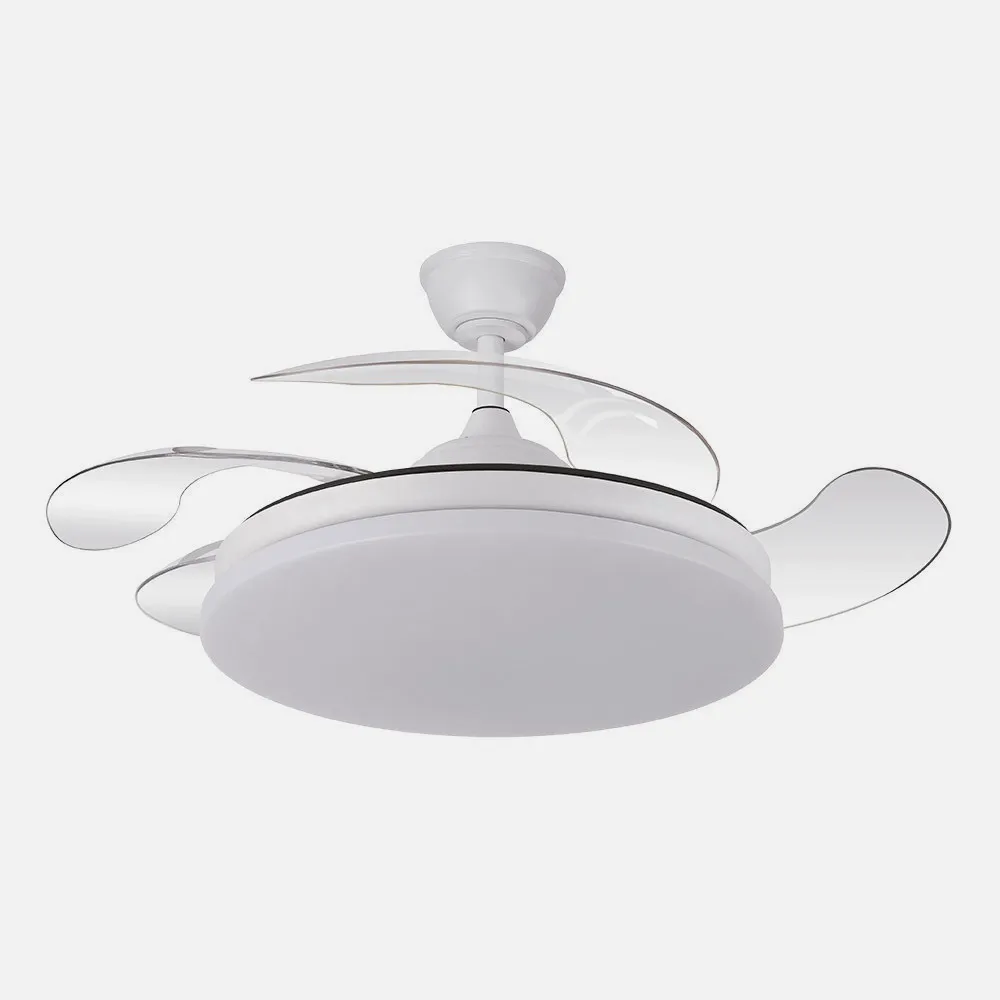 Ventilador Dc Tridente 59w Blanco